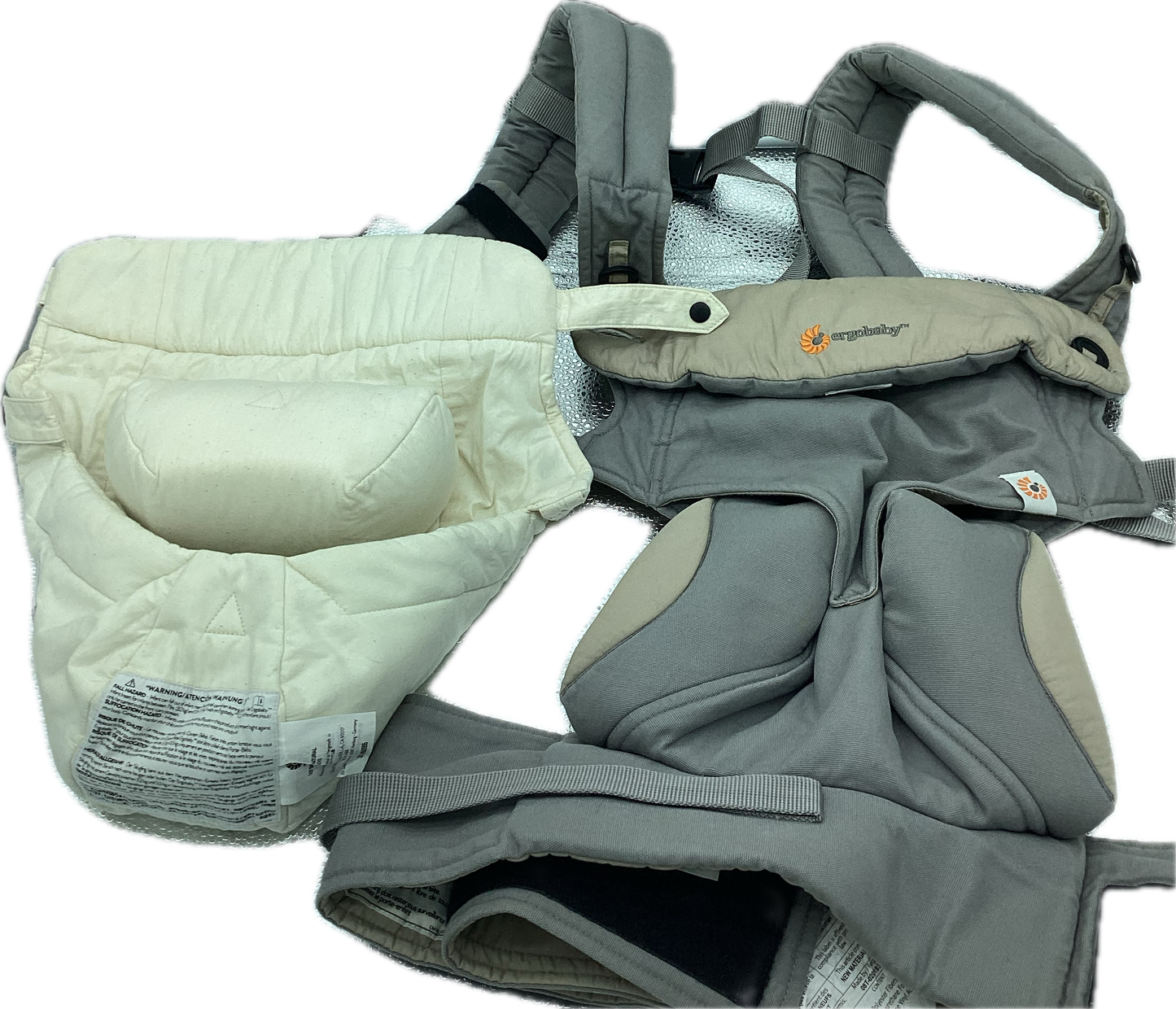 Ergobaby 360 baby carrier w/ newborn insert